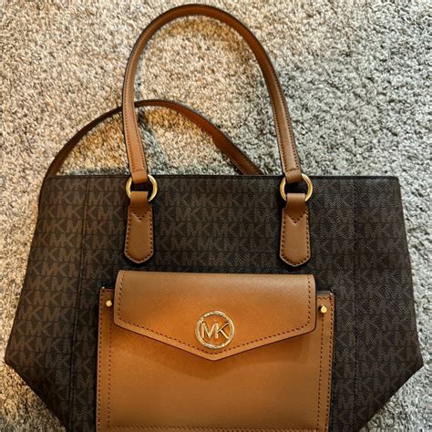 Michael Michael Kors Joey Large Leather Pocket Tote 